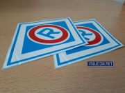 Naklejki Ruchu Drogowego na drzwi