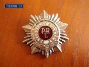 Srebrna Odznaka Przodujący Kolejarz PRL